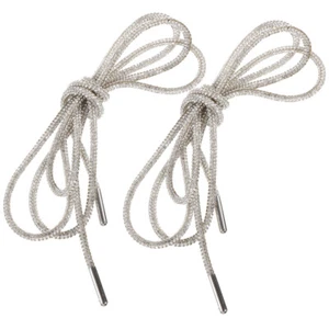 Cordones de cristal Cordones brillantes Cordones brillantes Hombre Niño Estrás - Imagen 1 de 12