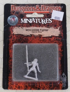 TSR Silver Anniversary FEMALE FIGHTER WOC40006 Dungeons Dragons D&D Minis WOTC - Bild 1 von 2