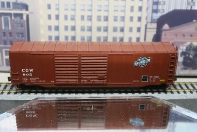 BLUEPRINT HO #1113 CNW CGW 905 50' DD BOX CAR!  WITH KD'S! PLS READ! - Image 1 of 4