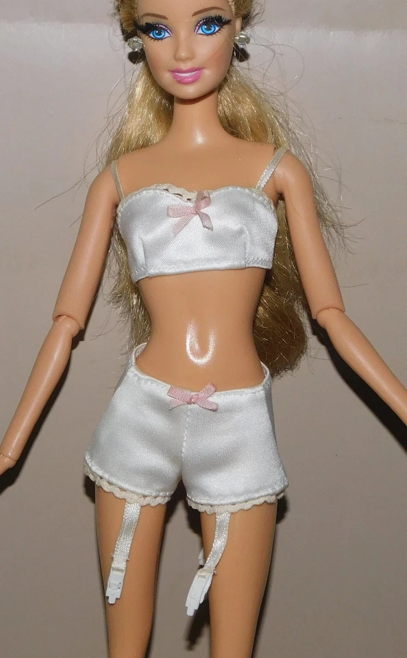 BARBIE SILKSTONE LINGERIE CORSET BRA PANTIES FITS FASHIONISTA MODEL BFMC DOLL - Image 1 of 1