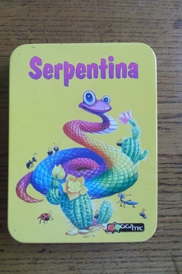Jeu de société complet SERPENTINA Gigamic boite en fer - Photo 1/4