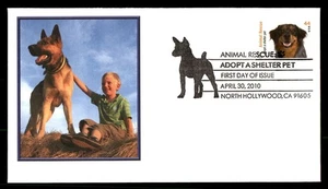 Mayfairstamps US FDC 2010 Animal Rescue Dog First Day Cover aau_29197 - Picture 1 of 2