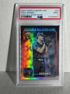 2024 Topps Chrome Update Paul Skenes All-Star Game RC Refractor PSA 9 ROOKIE - Bild 1 von 1