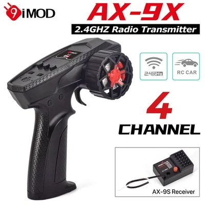 2.4G RC Transmitter 4CH Remote Controller for MN82 1/12 1/16 1/18 1/24 RC Car - Image 1 of 4