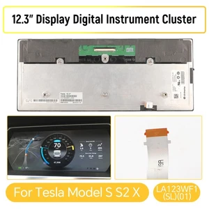 12.3 Zoll Für Tesla Model S S2 X GEN 2 Instrument Cluster Screen LCD Display - Bild 1 von 8