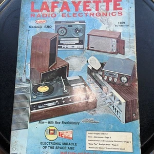 Vintage 1969 Lafayette Radio Electronics Catalog #690 - Imagen 1 de 5