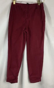 Vintage 1960s Robbie Rivers Mod Pants 24" Extra Small Red Corduroy Skinny Leg - Picture 1 of 2