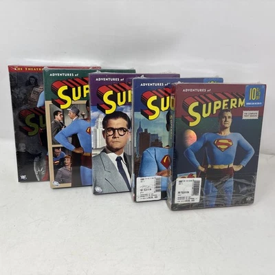 BRAND NEW!! SEALED!! The Adventures of Superman Complete Series, Seasons 1-6, + - Image 1 of 4