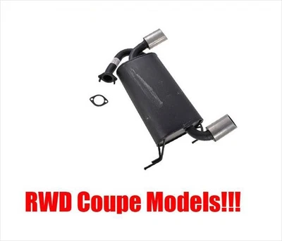 Silenciador trasero con junta para Infiniti G35 2003 a 2/2007 tracción trasera 2 puertas Foto 1 de 4