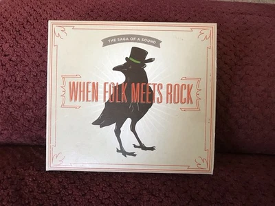 When Folk Meets Rock Cd   The Saga Of A Sound  Rhino Records Various Artists  VG - Image 1 of 4
