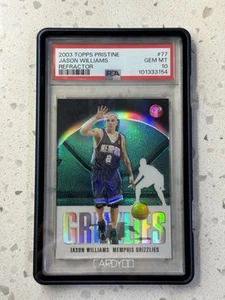 2002 Topps Pristine Jason Williams Refractor /149 #77 Psa 10 - Picture 1 of 2