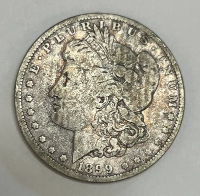 1899-O Morgan Silver Dollar Fine Vam Variety Micro O Fine Details - Image 1 of 2