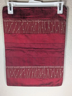 Set Of 5 Crate & Barrel Placemats Marseilles Red Embroidered - Image 1 of 4