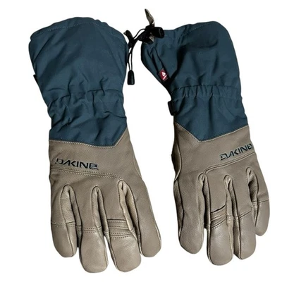 Dakine Continental Gore-Tex 皮革手套男式 M 8.5 防水滑雪板 — 第 1/4 张图片