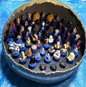 STAR WARS Pepsi Bottle Cap Collection Display Stand ONLY Vintage Rare - Picture 1 of 15