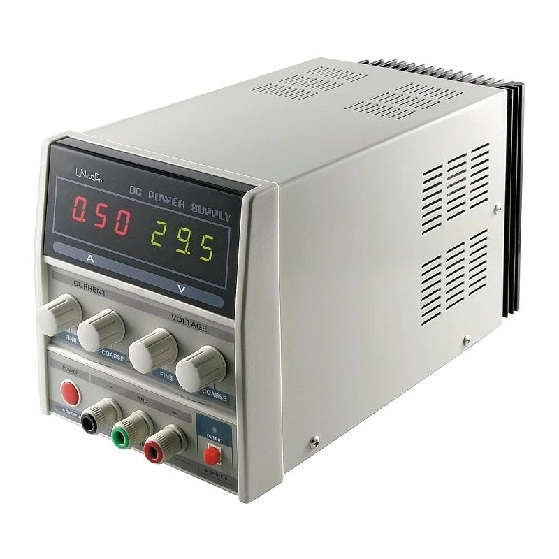 stabilisiertes Labornetzgerät 0-30V 0-3A mit LED Anzeige Netzgerät einstellbar - Bild 1 von 1