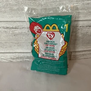 Vintage 1999 Ty McDonalds Spielzeug Tier FRECKLES The LEOPARD #1 Neu in Verpackung - Bild 1 von 2