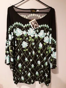 Bob Mackie Wearable Art 3x Bell Sleeve - Picture 1 of 5