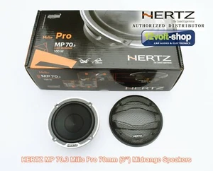 Hertz MP 70.3 Mille Pro 70mm (3'') Neodymium magnet mid-range speaker kit, 4Ω - Picture 1 of 9