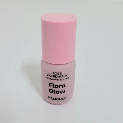 Mamonde Flora Glow Rose Liquid Mask 15ml Travel Size 2EA Boosted with 10% PHA - Image 1 of 2