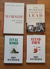Lot Of 4 Books By John MacArthur 
