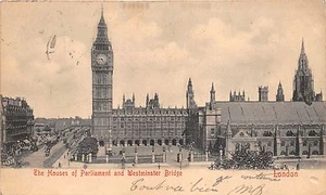 BR61125 The Houses of Parliament and Westminster Bridge London UK - Bild 1 von 2