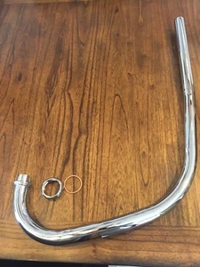VINTAGE BMW R25/3 NEW BEAUTIFUL CHROME EXHAUST HEADER PACKAGE - Picture 1 of 1