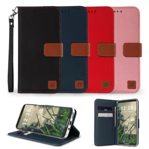 Funda folio abatible estilo diario con cubierta con solapa magnética para Samsung Galaxy Note 8 - Imagen 1 de 24