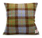 Harris Tweed Macleod Tartan Square Cushion Cover Made In Scotland 40cm x 40cm