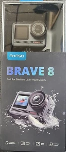 AKASO Brave 8 4K 60FPS CAMERA NEW - Picture 1 of 6