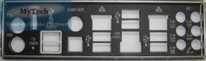 ASUS I/O IO SHIELD BLENDE BRACKET P7P55D-E DELUXE - Afbeelding 1 van 1