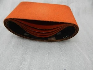 Cinturones de lijado 3 1/2 X 15-1/2"" 24 Grit Norton Blaze SG (R) R980 3 cinturones tambor de 5 - Imagen 1 de 3