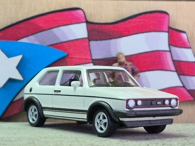 WELLY VW VOLKSWAGEN GOLF I GTi LOOSE 1:60 SCALE SELECT THE COLOR USA STOCK!!! - Image 1 of 4