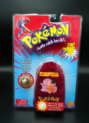 Nuevas Bolsas de Mármol Coleccionista Pokémon de Colección Selladas Serie 2 #35 Rojo Hada Clara Foto 1 de 2
