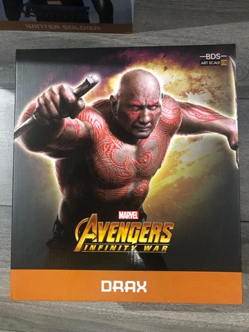 Iron Studios BDS Art Scale Marvel Avengers Infinity War MCU 1/10 Statue Drax Cover