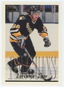 1995-96 Topps Jaromir Jagr Pittsburgh Penguins #200