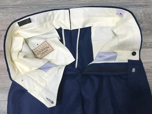Vintage Kevin's Gun Room Collections Pleated Pants Made in USA Size 36x38 - Picture 1 of 8