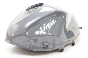 18-19 KAWASAKI NINJA 400 OEM GRAY GAS TANK FUEL CELL PETROL RESERVOIR *1K MILES* - Picture 1 of 24