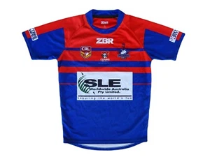 2017 Newcastle Knights Rebels CRL NRL Player-Issued & Game-Worn Jersey - Foto 1 di 10