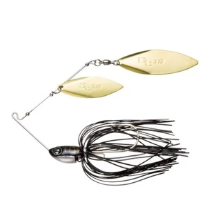 SHIMANO Bass Lear Spinner Bait Bantam Swage TW 1/2oz ZO-114R 241 Candy Black - Picture 1 of 3