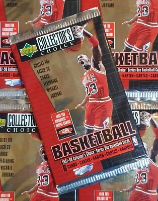 1997-98 Upper Deck Collector's Choice Basketball Series 1 Pack  - Factory Sealed - image 1 of 3
