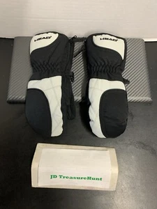 HEAD Outlast Black & Gray Insulated Mittens Youth Size XS Pre-Owned EUC ๐ฅ๐ฅ - Picture 1 of 10