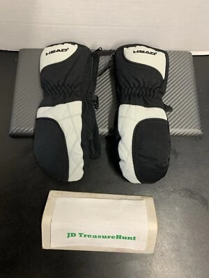 HEAD Outlast Black & Gray Insulated Mittens Youth Size XS Pre-Owned EUC 🔥🔥 - Image 1 of 4