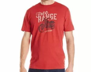 NUEVA Camiseta Life is Good Para Hombre Trituradora Rango Libre Nantucket Roja Mediana - Imagen 1 de 2