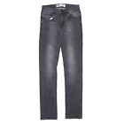 LEVI'S 510 Mens Grey Denim Slim Skinny Jeans Boys W25 L30