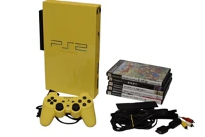 PlayStation2 European Automobile Color Collection Light Yellow SCPH-30000 PS2 - Picture 1 of 13