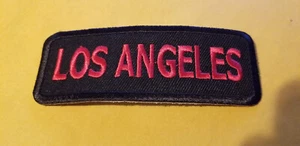 Parche bordado de Los Ángeles California aprox. 1,5" x 4" - Imagen 1 de 3