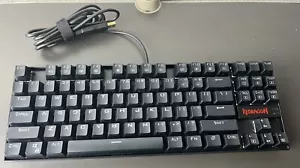 Kumara Redragon K552N Black 87 Key Mechanical Gaming Keyboard - Picture 1 of 2