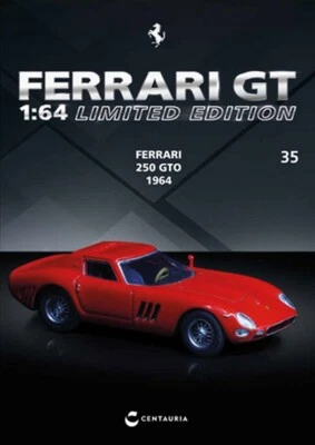 NEW IXO 1:64 FERRARI 250 GTO - 1964 +BOX +Magazine - Immagine 1 di 3