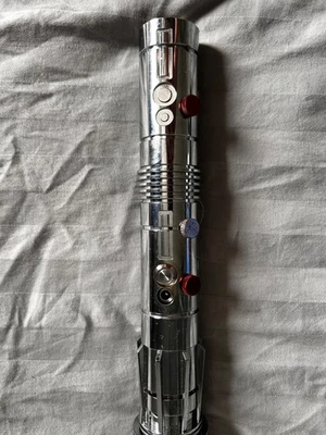 Crimson Sabers replica of Darth mauls lightsaber includes all colours. - Image 1 of 4